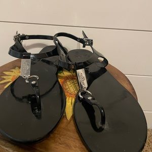 Coach Black sandals